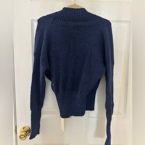 Classic Navy Women's Knit Sweater